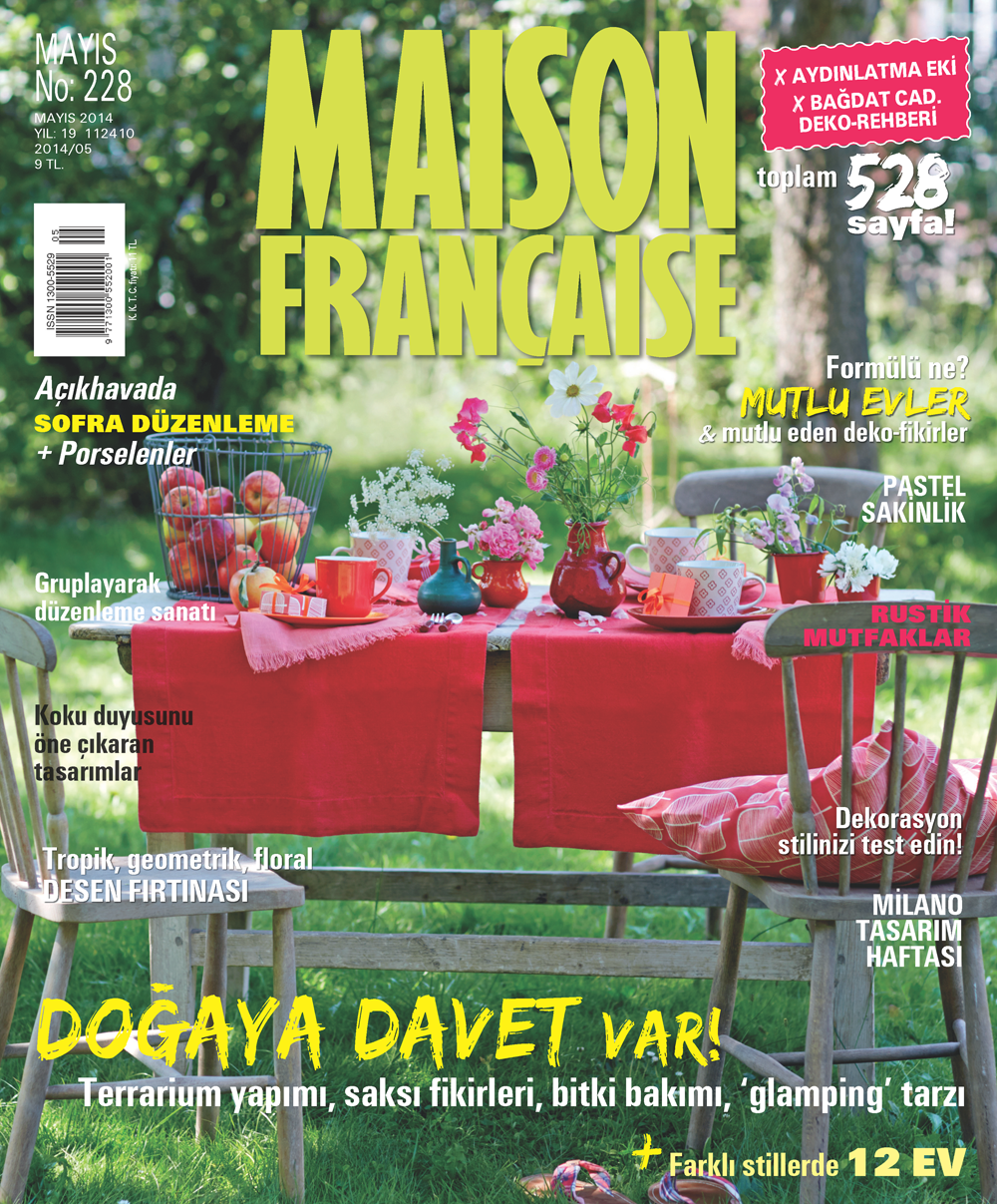Maison Française Mayıs sayısı ÇIKTI!