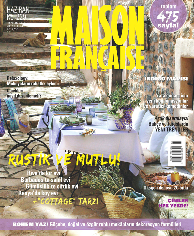 Maison Française Haziran sayısı ÇIKTI!