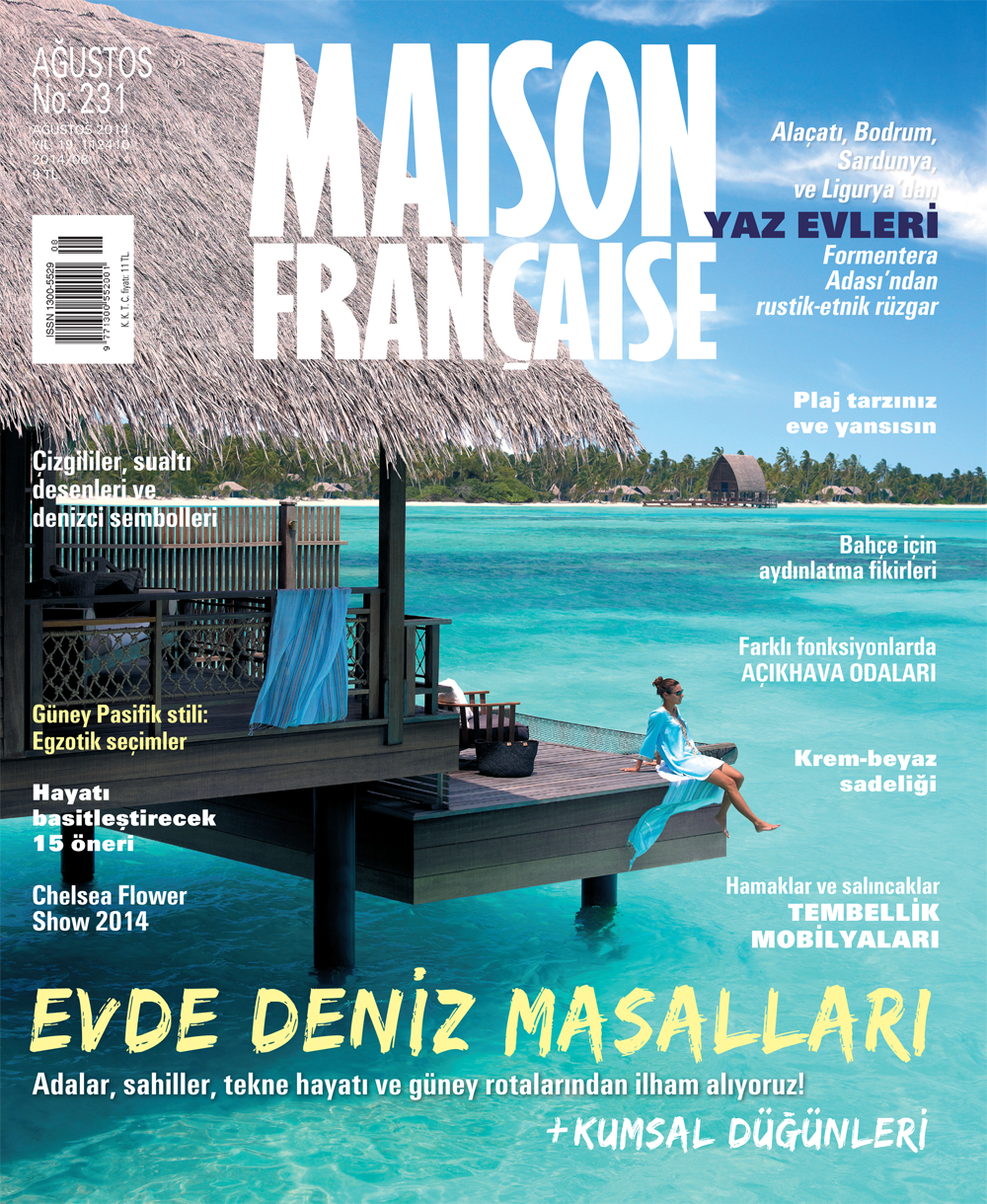 Maison Française Ağustos sayısı ÇIKTI!