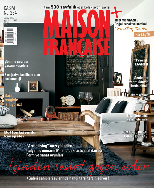 Maison Française Kasım sayısı ÇIKTI!