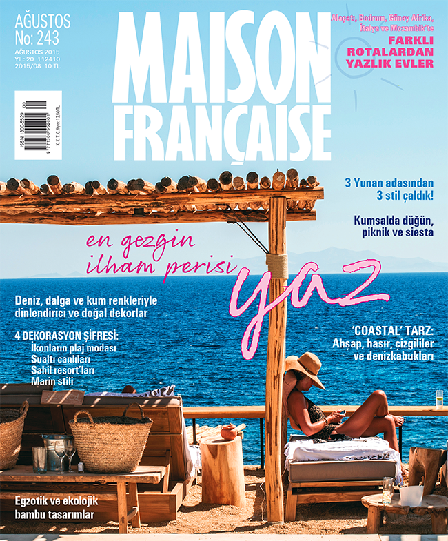 Maison Française Ağustos sayısı ÇIKTI!