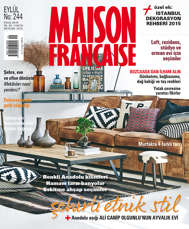 Maison Française Eylül sayısı bayilerde!